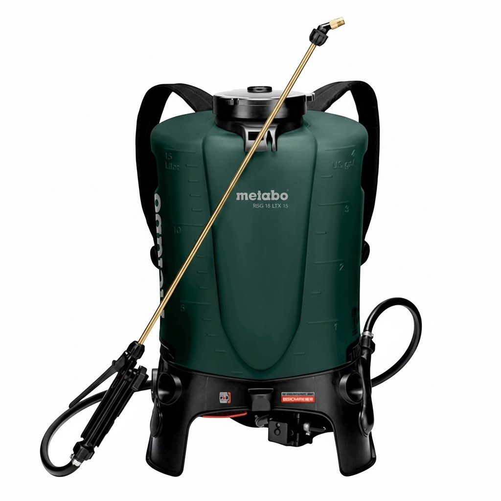 pulverizador de mochila metabo